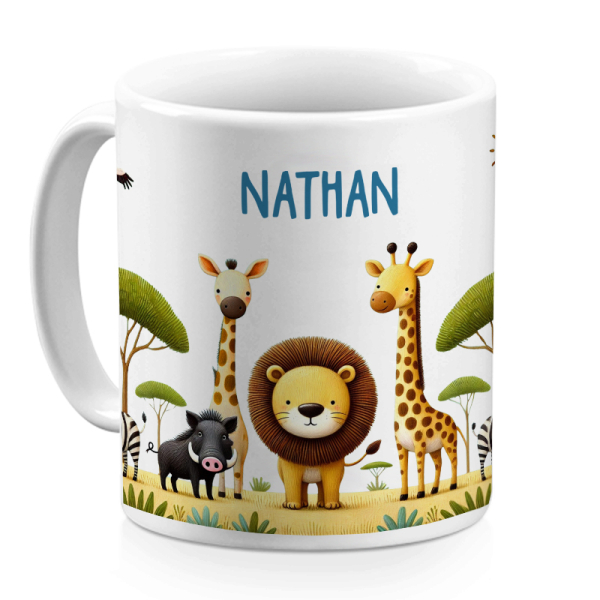 Mug safari personnalisé
