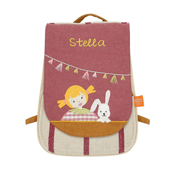 Sac à dos enfant et lapin personnalisé