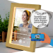 Chanson personnalisée sur cadre LED à scanner