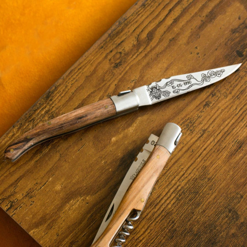 Couteau Laguiole Masque de Samouraï
