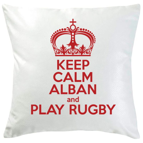 Coussin Keep Calm rouge