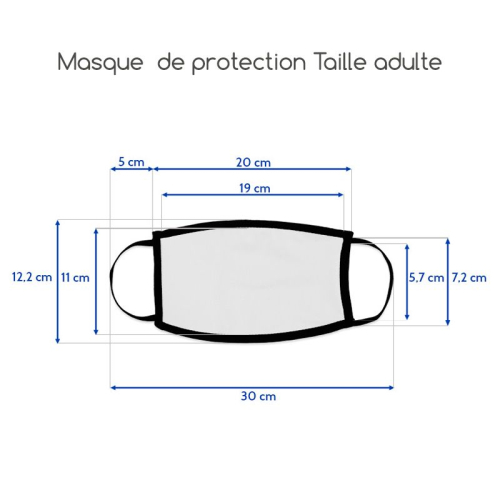 Masque taille adulte