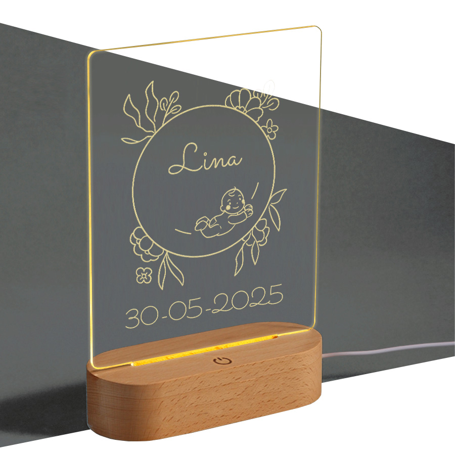 Gravert LED-lampe Gravert LED-lampe