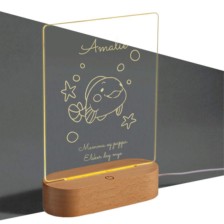 Gravert LED-lampe Gravert LED-lampe