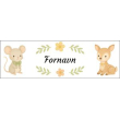 Fornavn og blomster