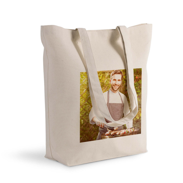 Personlig tøybag med bilde