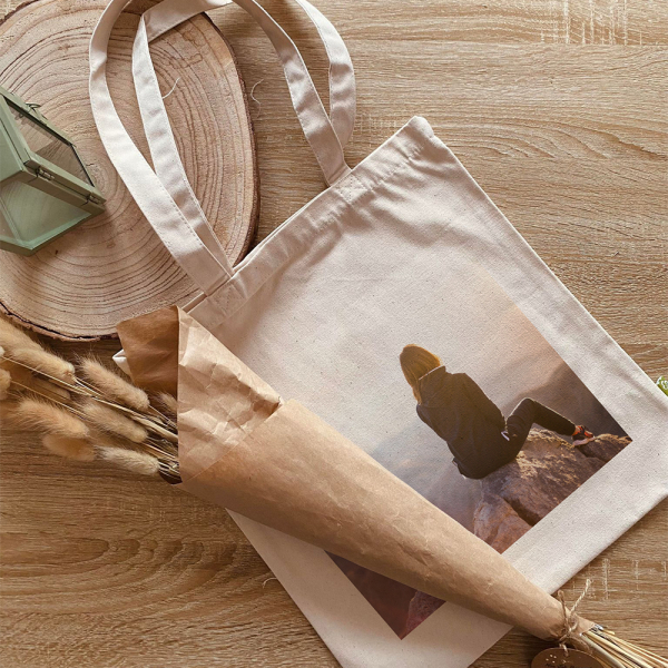 Personlig tøybag med bilde