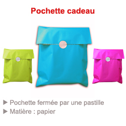 Pochette turquoise