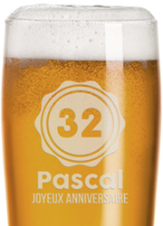 Verre A Biere Anniversaire Personnalise Verre A Biere Anniversaire Personnalise