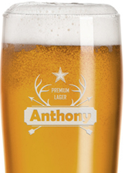 Verre A Biere Prenom Grave 50 Cl