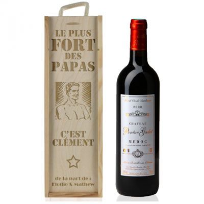 Cadeau Pour Papa. Idée Originale - Alcool Personnalisé 