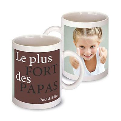 Mug personnalisé papa