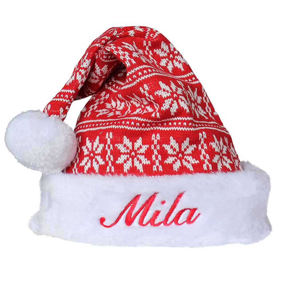 de Noël en tricot Bottes et de Noël
