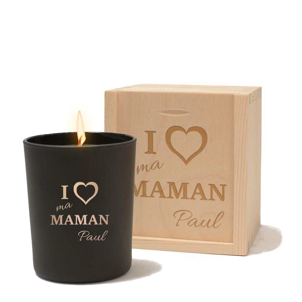 Bougie maman personnalisée