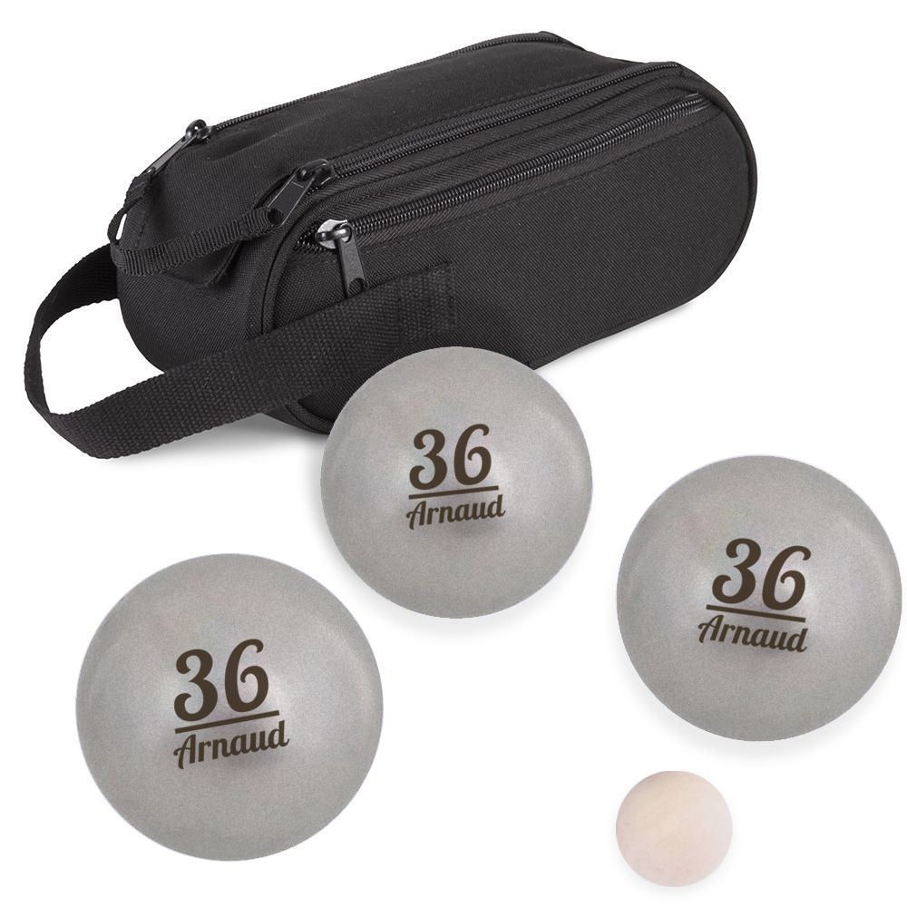 3 Boules De Petanque Pour Celebrer Un Anniversaire