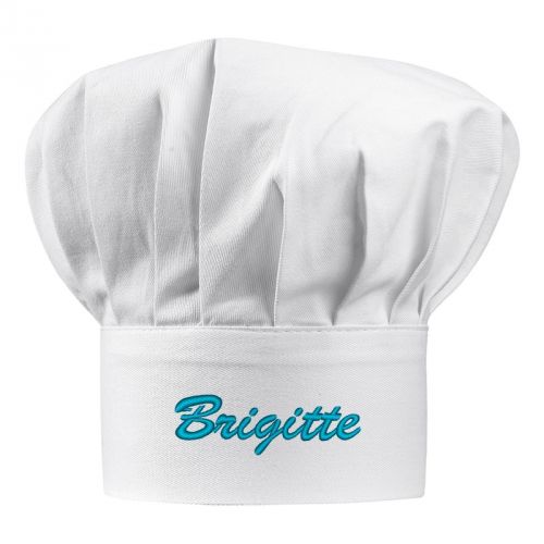 Cadeau femme : toque de chef personnalisée