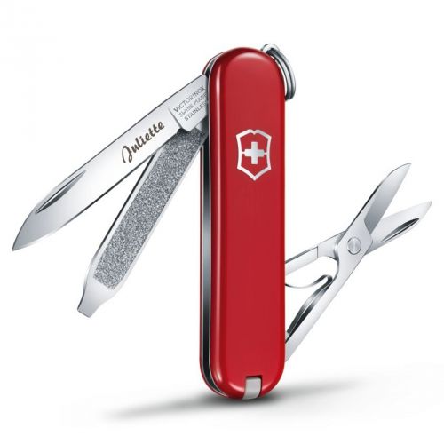 Couteau suisse de poche gravé