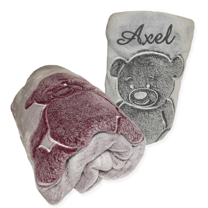 Plaid Polaire Ourson Brode Linge Bebe Personnalise Amikado Plaid Polaire Ourson Brode Linge Bebe Personnalise Amikado