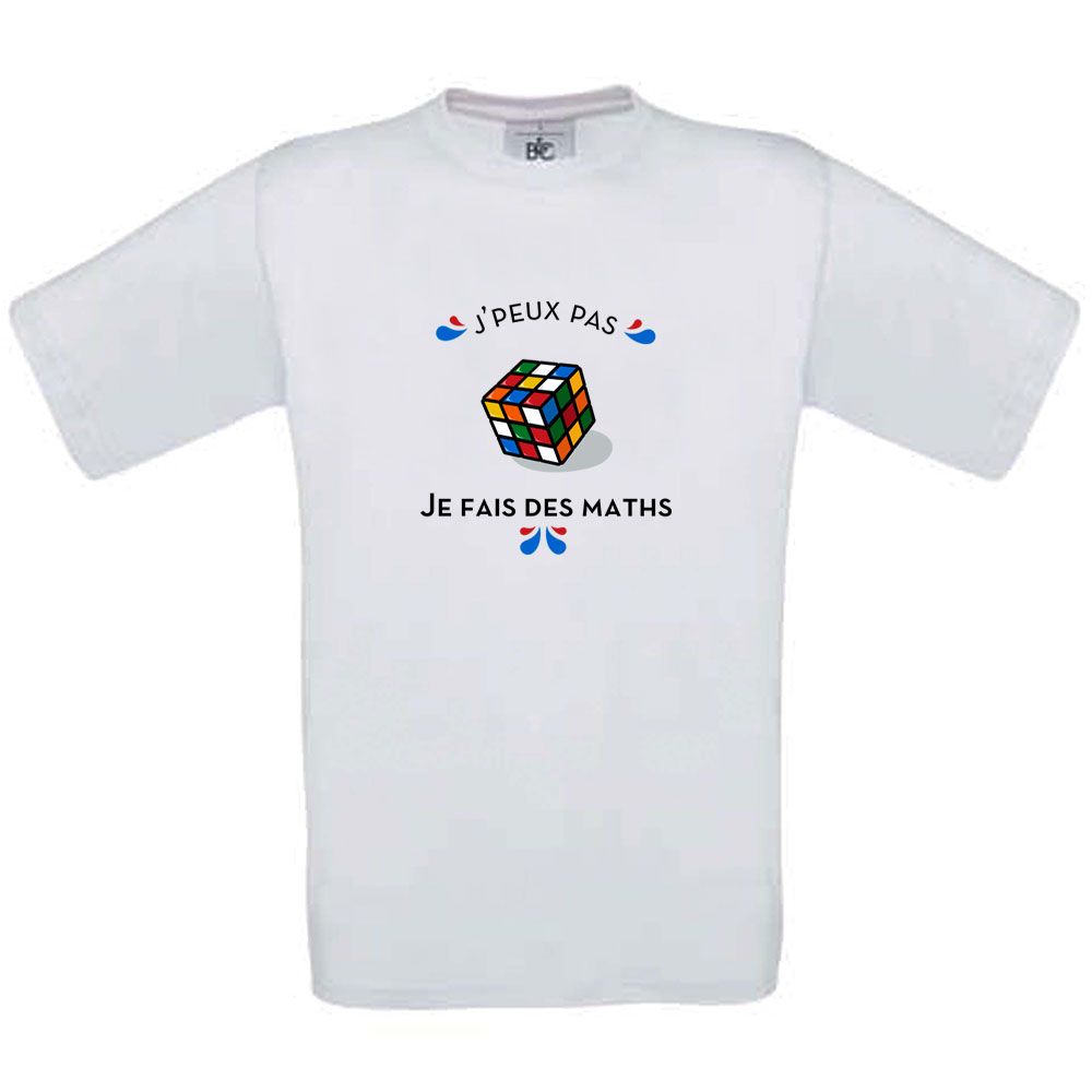 T-shirt enfant personnalisé J'peux pas
