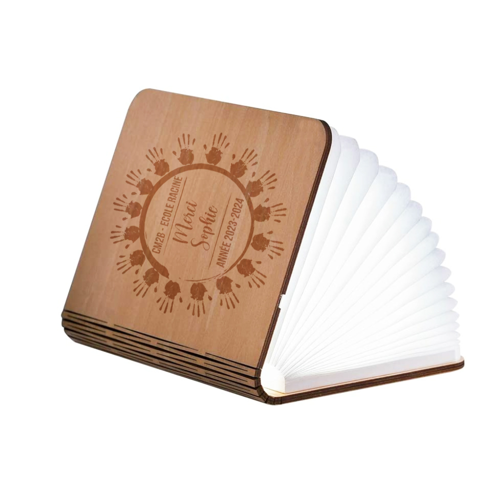 cadeau ATSEM - Lampe Livre lumineux farandole de menottes