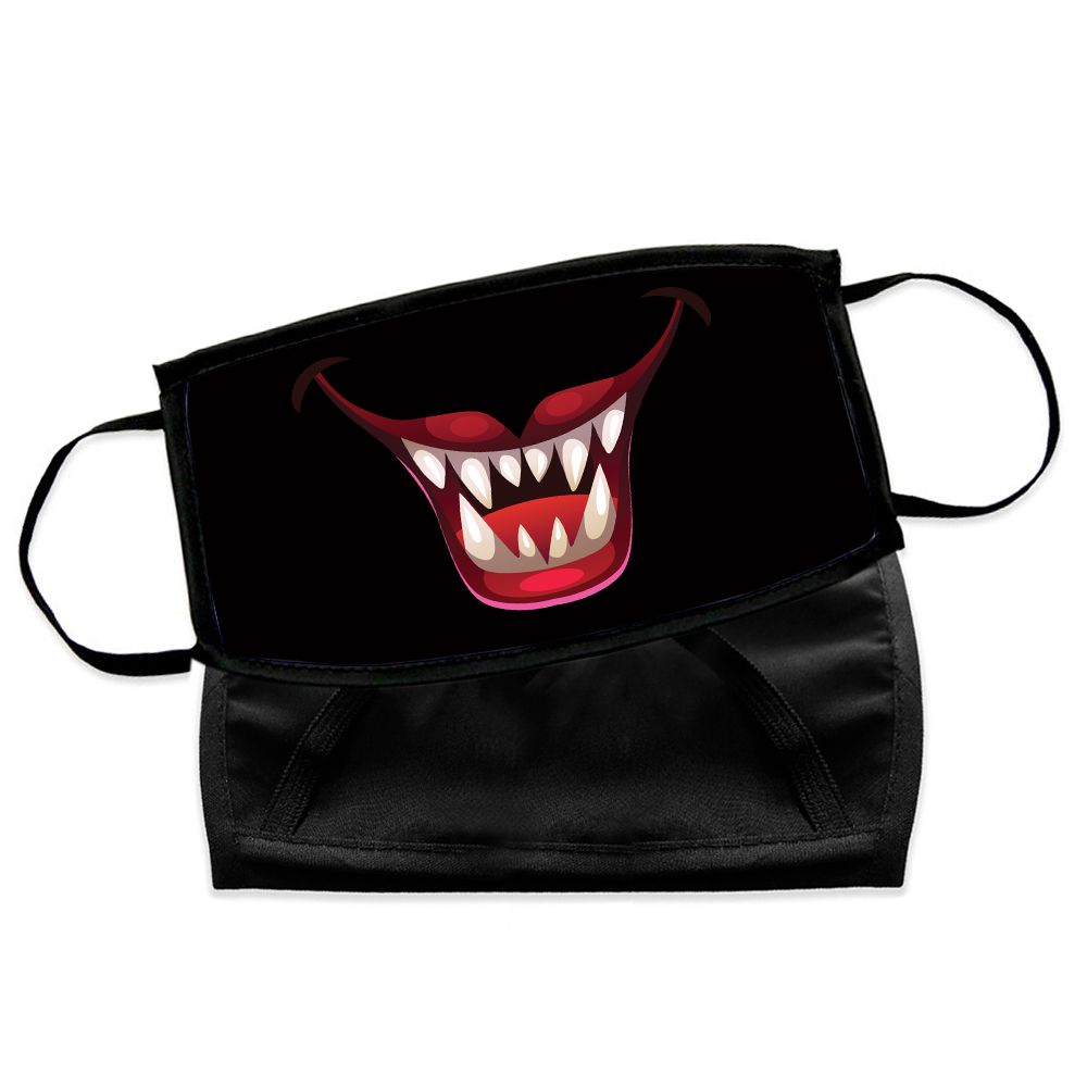 Masque de protection réutilisable Halloween - Vampire