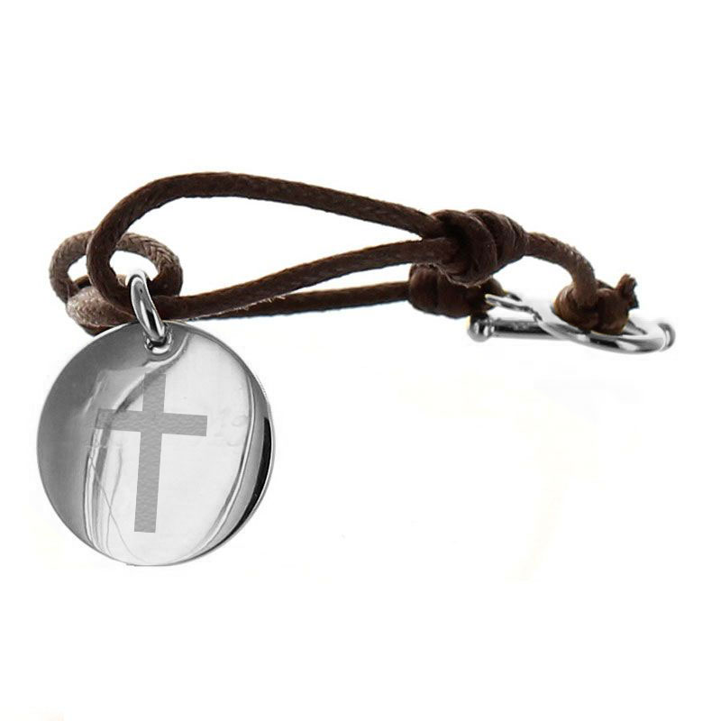 Cadeau de baptême - Médaille de baptême personnalisée - enfant