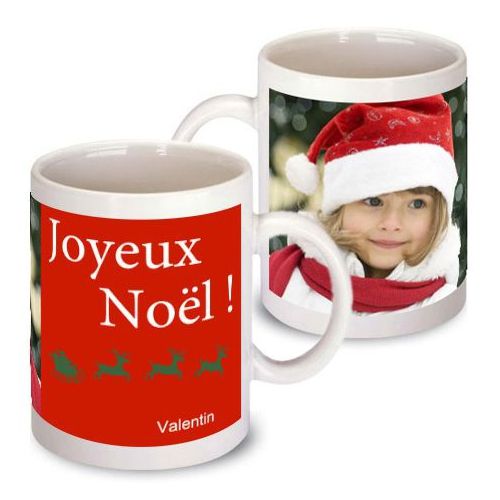 Mug de Noël personnalisé - cadeau Noël 2020