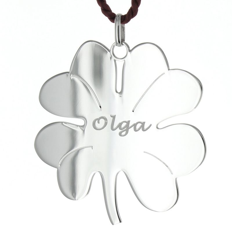 Pendentif Trefle Porte Bonheur Personnalise Pendentif Trefle Porte Bonheur Personnalise