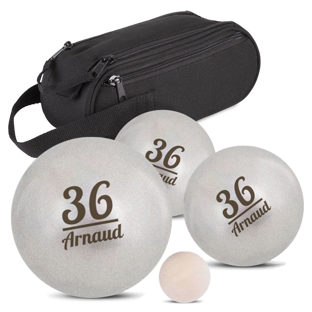 Boules de pétanque personnalisées Anniversaire