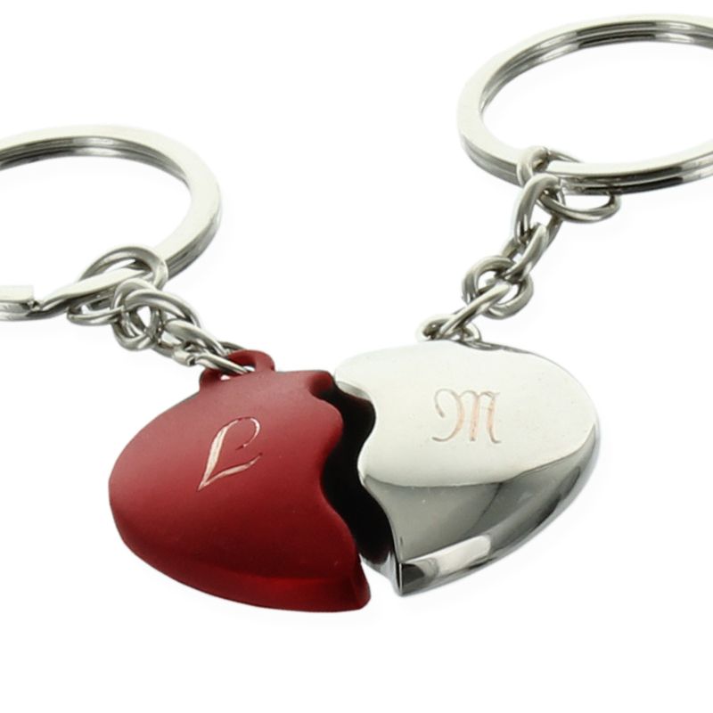 Porte Clef Coeur A Partager Magasin
