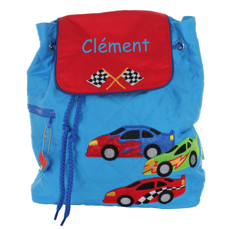 Sac à dos Voiture de course personnalisé une idée de cadeau original Amikado