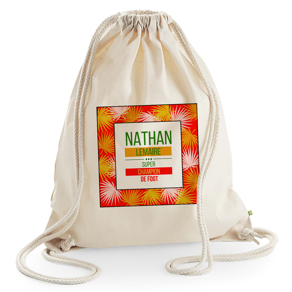 Sac de loisir personnalisé palmeraie