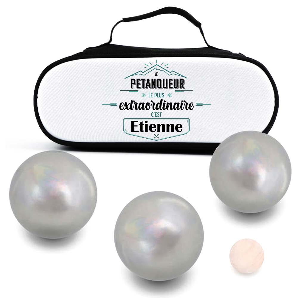 Sacoche pétanque personnalisée Aventure - cadeau été