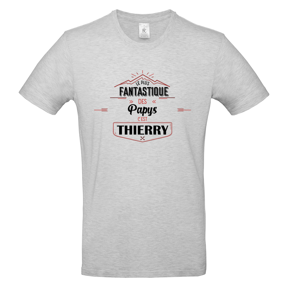 T-shirt homme personnalisé Aventure 100% coton bio