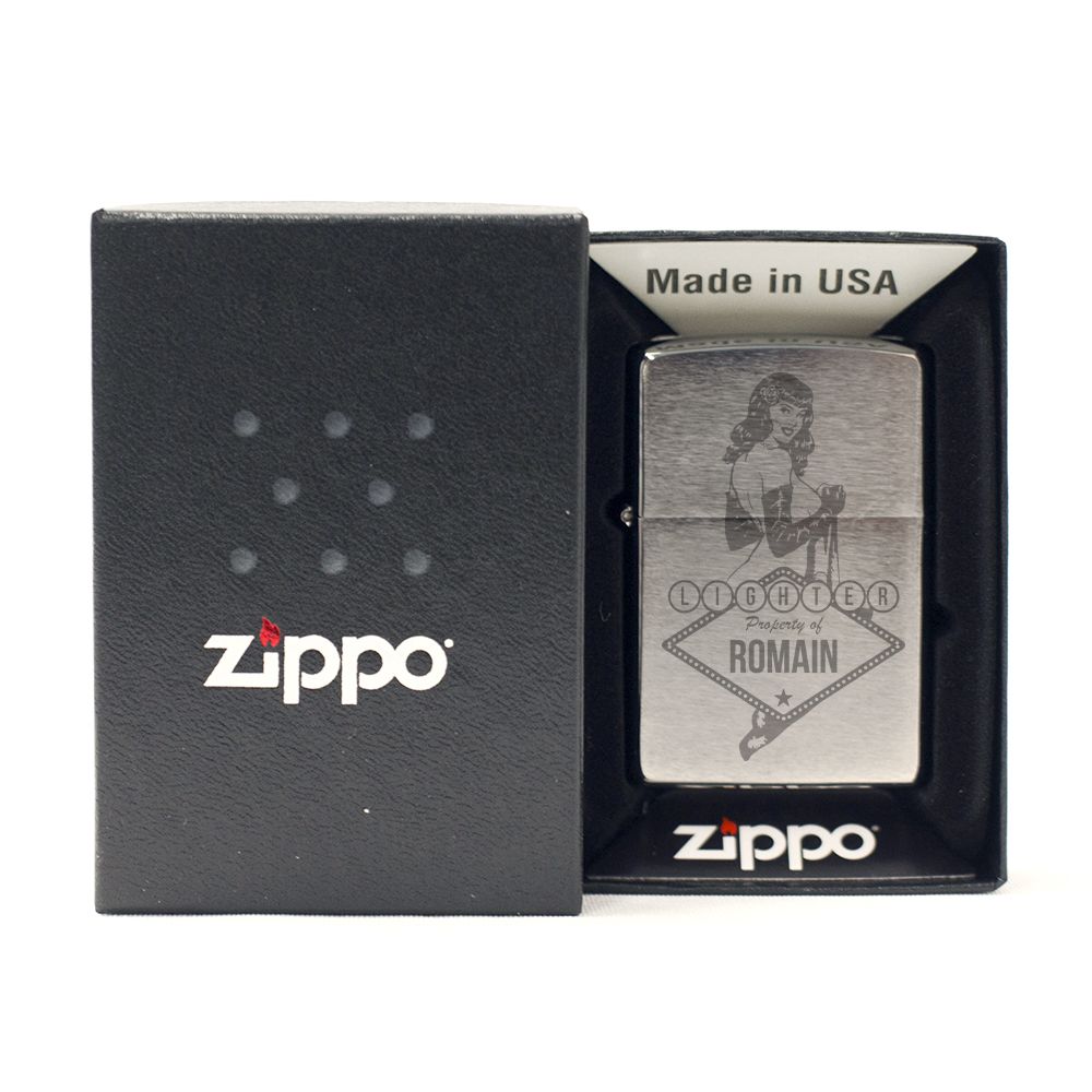 Zippo Prenom Personnalise Accessoires Pour Fumeurs Amikado