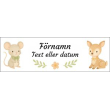 Förnamn och kort text