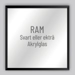 Poster med ram