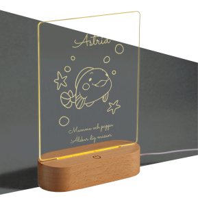 Personlig LED-lampa med djur Personlig LED-lampa med djur