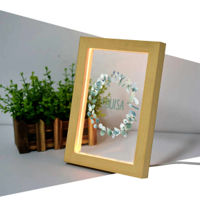 Personlig LED-tavla blomkrona Personlig LED-tavla blomkrona